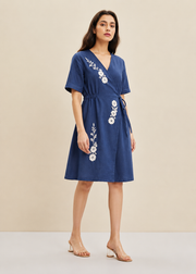 The Bluebell Wrap Dress