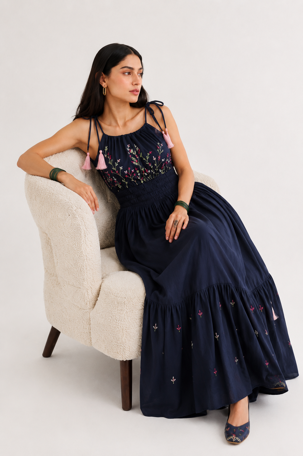 Midnight Bloom Maxi
