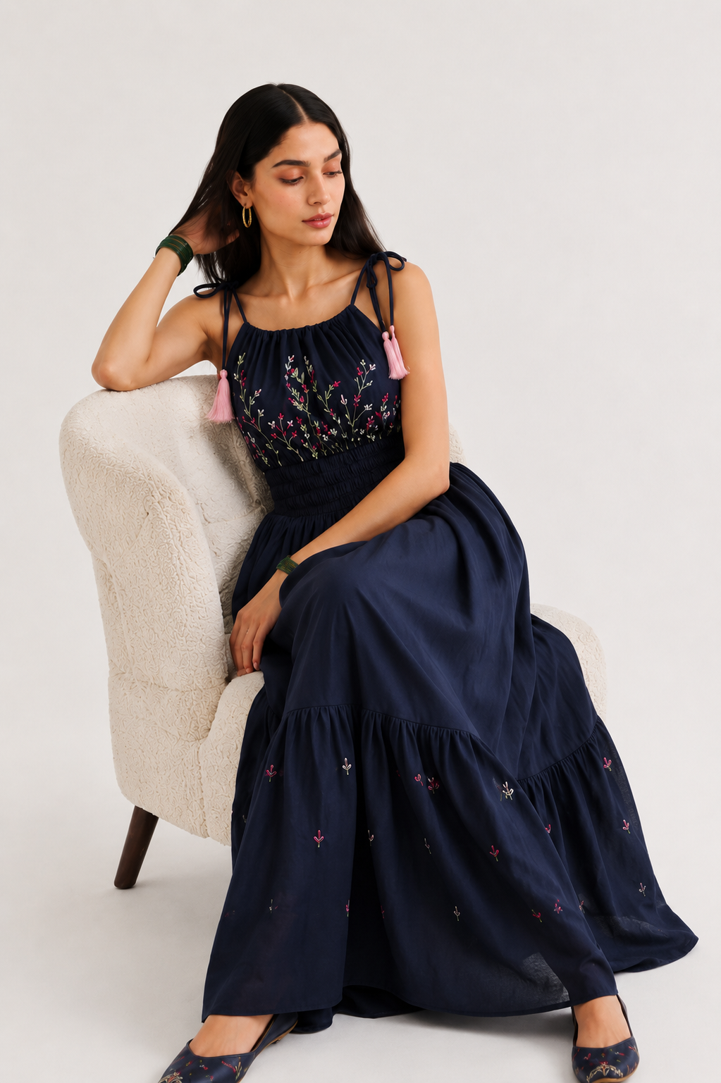 Midnight Bloom Maxi