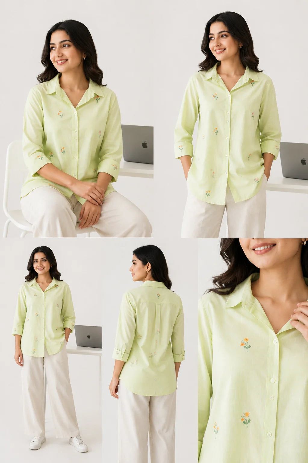 Elara Embroidered Shirt
