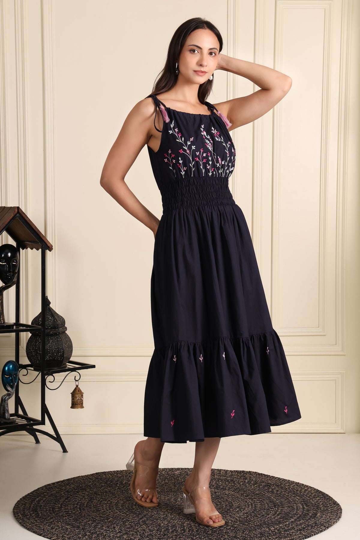 Midnight Bloom Maxi
