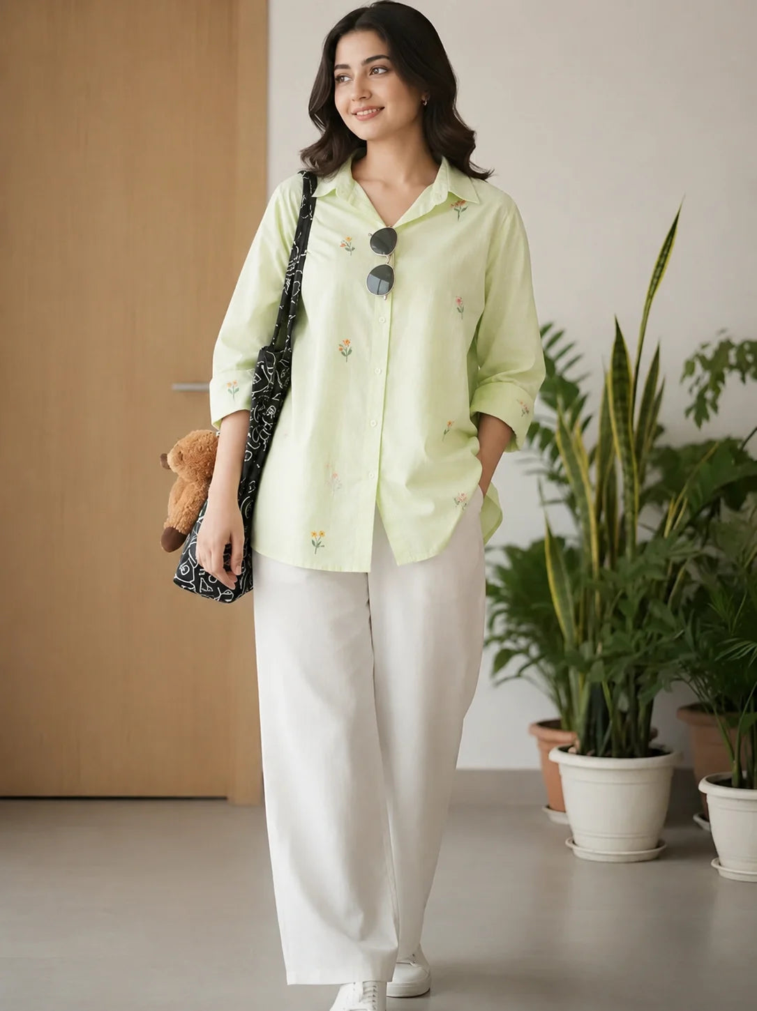 Elara Embroidered Shirt