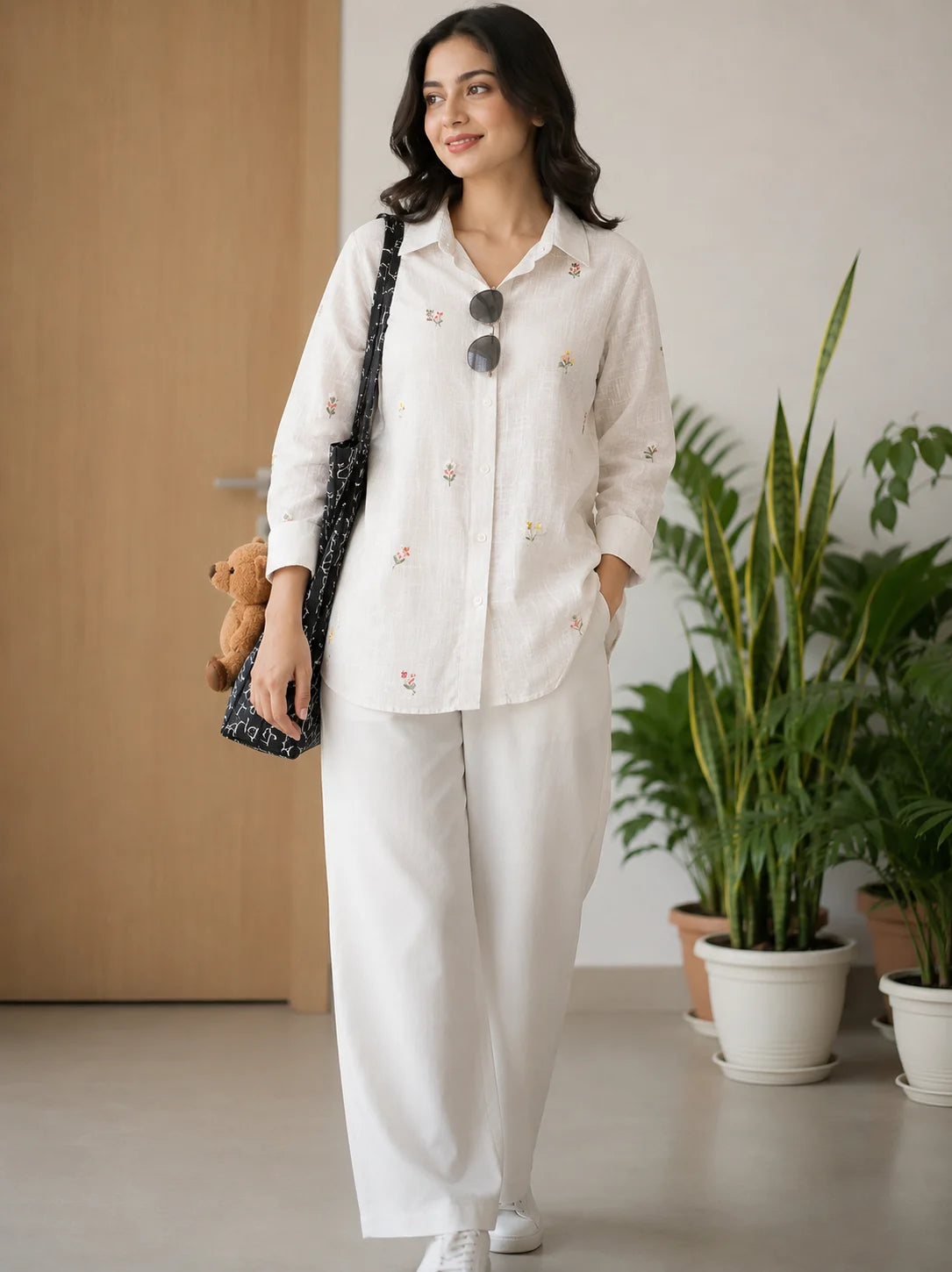 Elara Embroidered Shirt